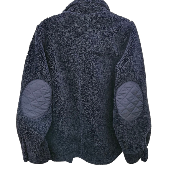 ALO Sherpa Edge Shacket Size Small Limited Edition Navy - Picture 6 of 6